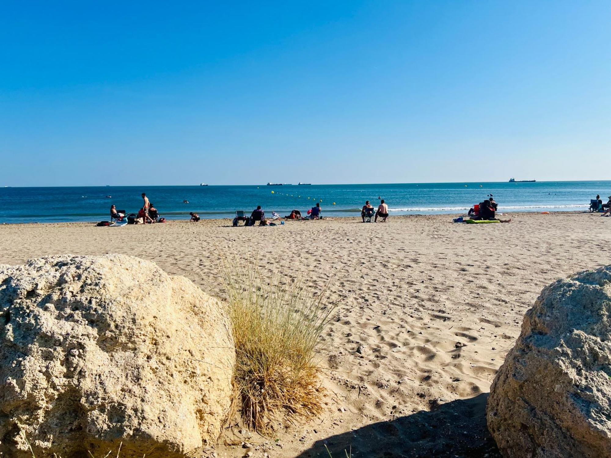 Perle Du Rivage - Plage 50M, Clim, Wifi, 2 Pers Fos-sur-Mer Eksteriør billede