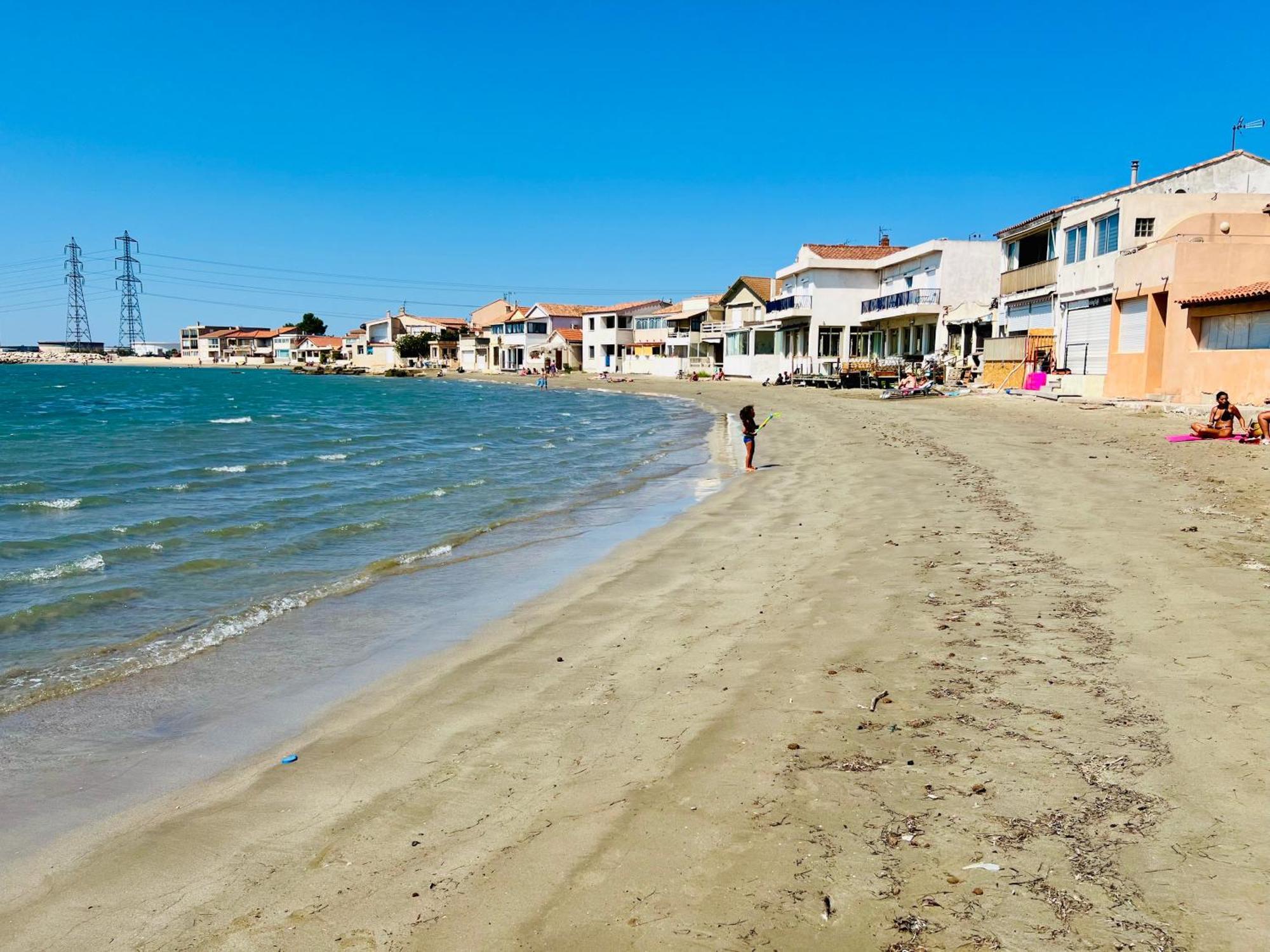 Perle Du Rivage - Plage 50M, Clim, Wifi, 2 Pers Fos-sur-Mer Eksteriør billede