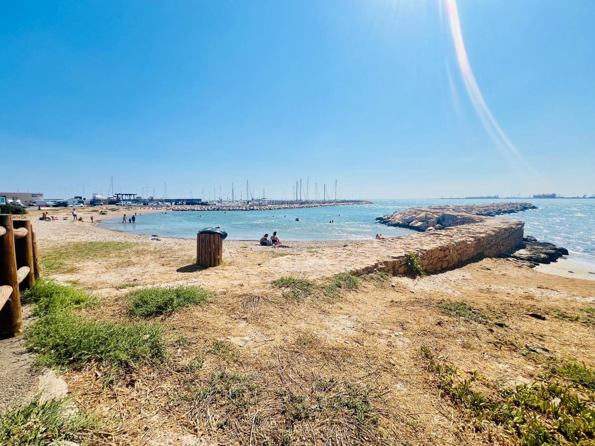 Perle Du Rivage - Plage 50M, Clim, Wifi, 2 Pers Fos-sur-Mer Eksteriør billede